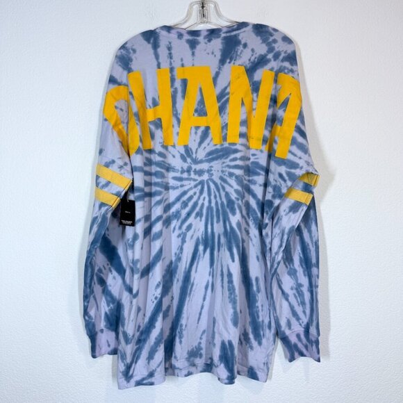 Disney Spirit Jersey Stitch Ohana Tie Dye Long Sleeve Shirt XL - Picture 2 of 9